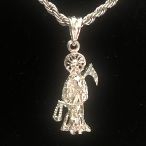 Santa muerte/ acero inoxidable